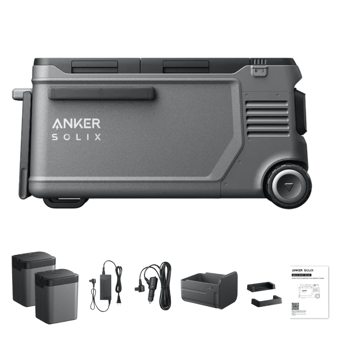 Anker SOLIX EverFrost 2 58L Electric Cooler (61QT) With 288Wh Battery