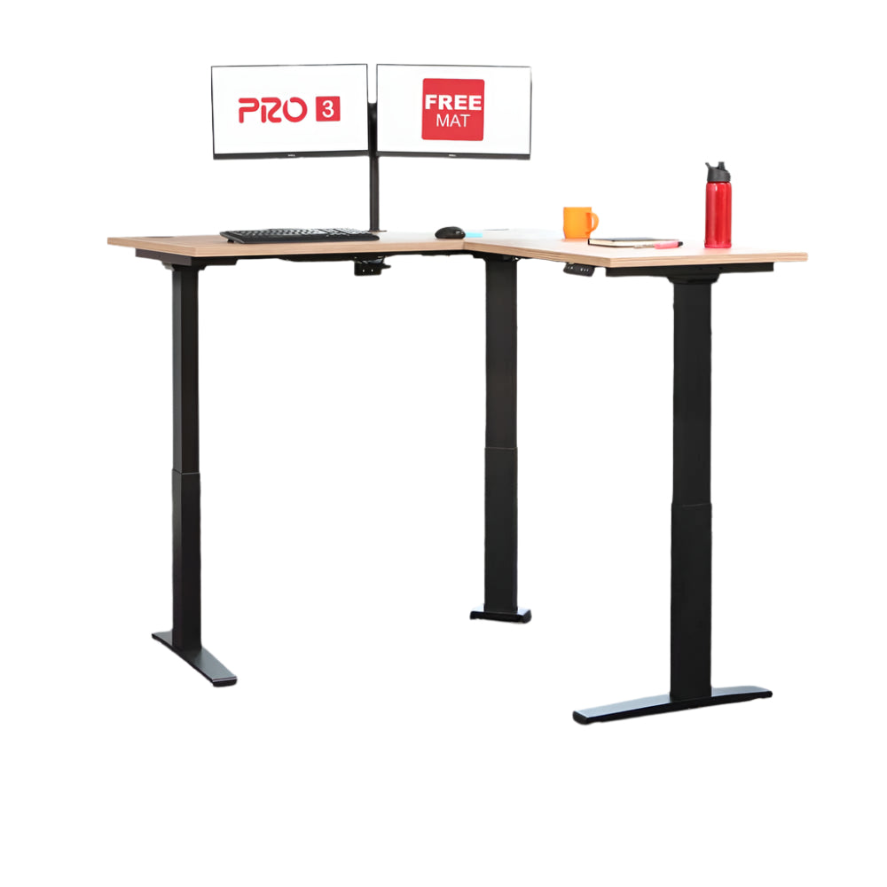 PRO 3 Triple Motor Electric Height Adjustable Standing Desk