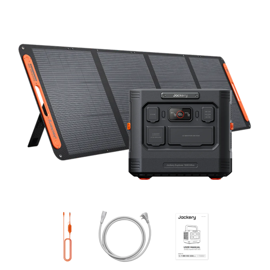 Jackery Explorer 1500 Ultra Portable Power Station