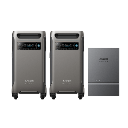 Anker SOLIX F3800 Dual Solar Generator Kit – 12kW | 7.68kWh