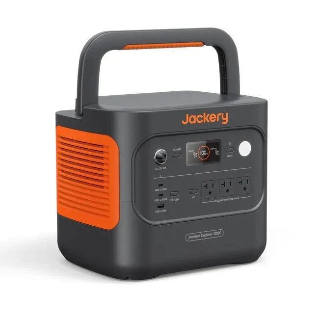 Jackery Solar Generator 2000 V2 + 2× SolarSaga 200W Panels (2-Pack)