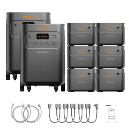 Jackery Explorer 5000 Plus Double Kit + Battery Pack 5000 Plus