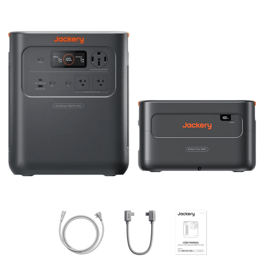 Jackery HomePower 3600 Pro Max + Extra Batteries