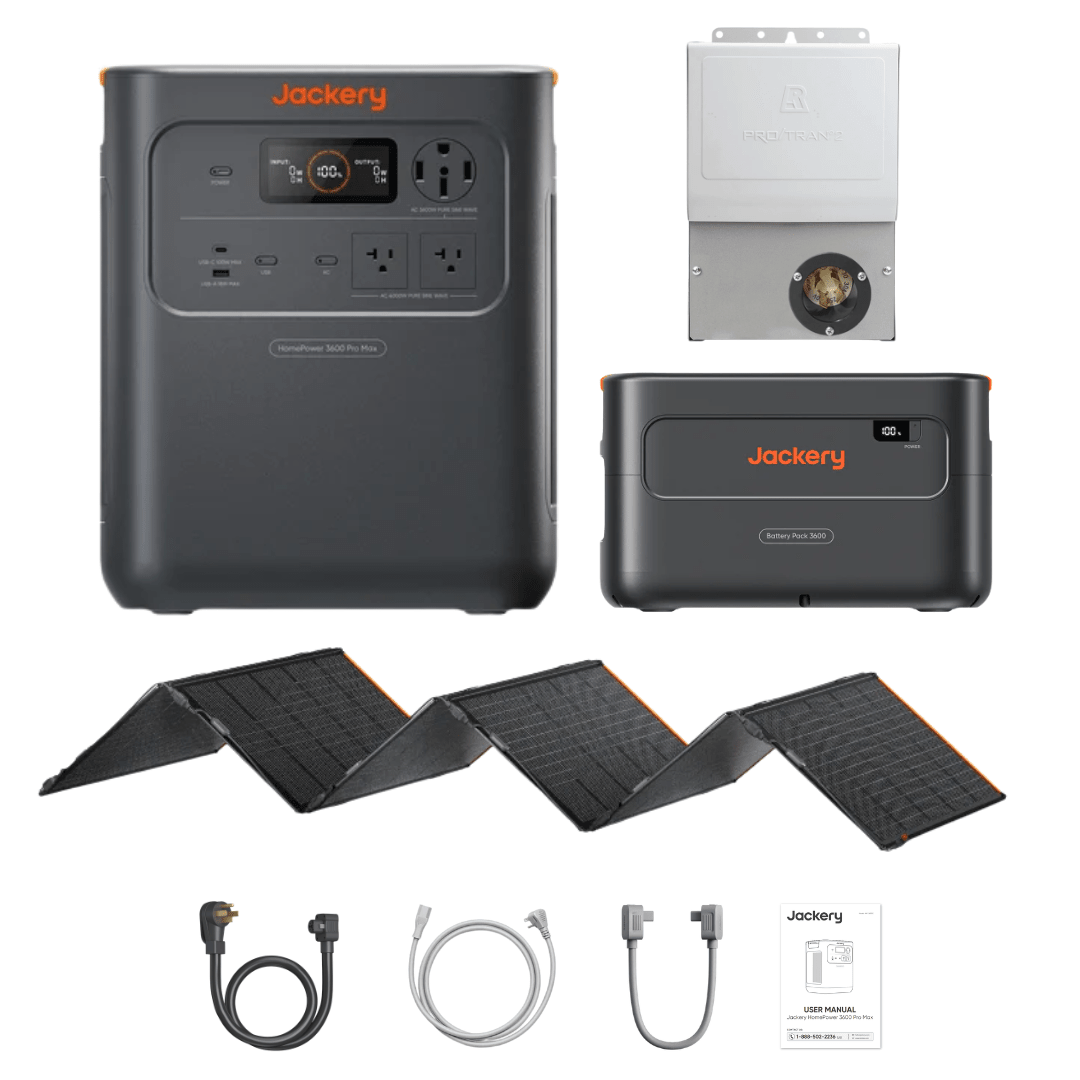 Jackery HomePower 3600 Pro Max Portable Power Station