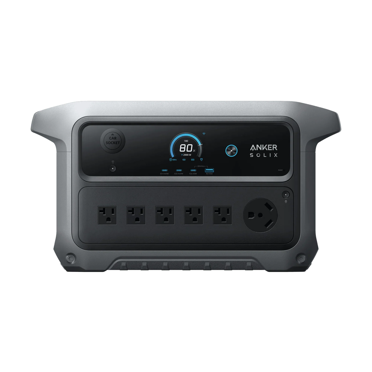 Anker SOLIX C2000 Gen 2 Portable Power Station + Solar Kit