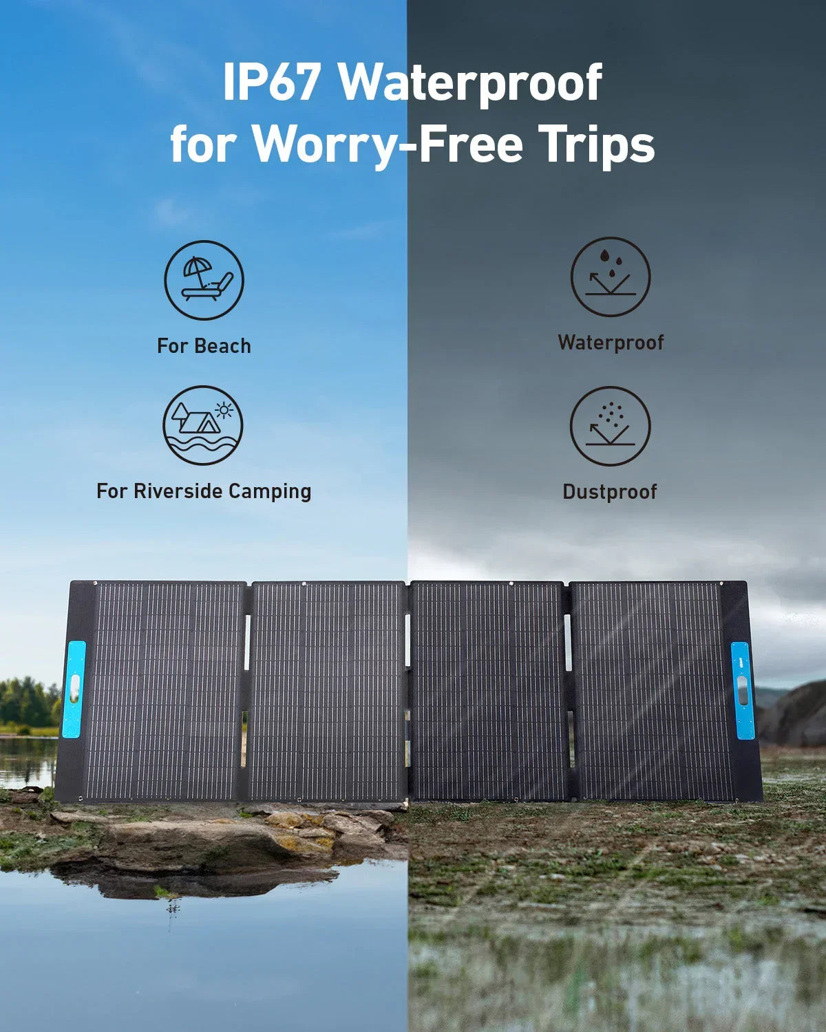 Anker SOLIX F3800 + 400W Solar Panels – Portable Power Station