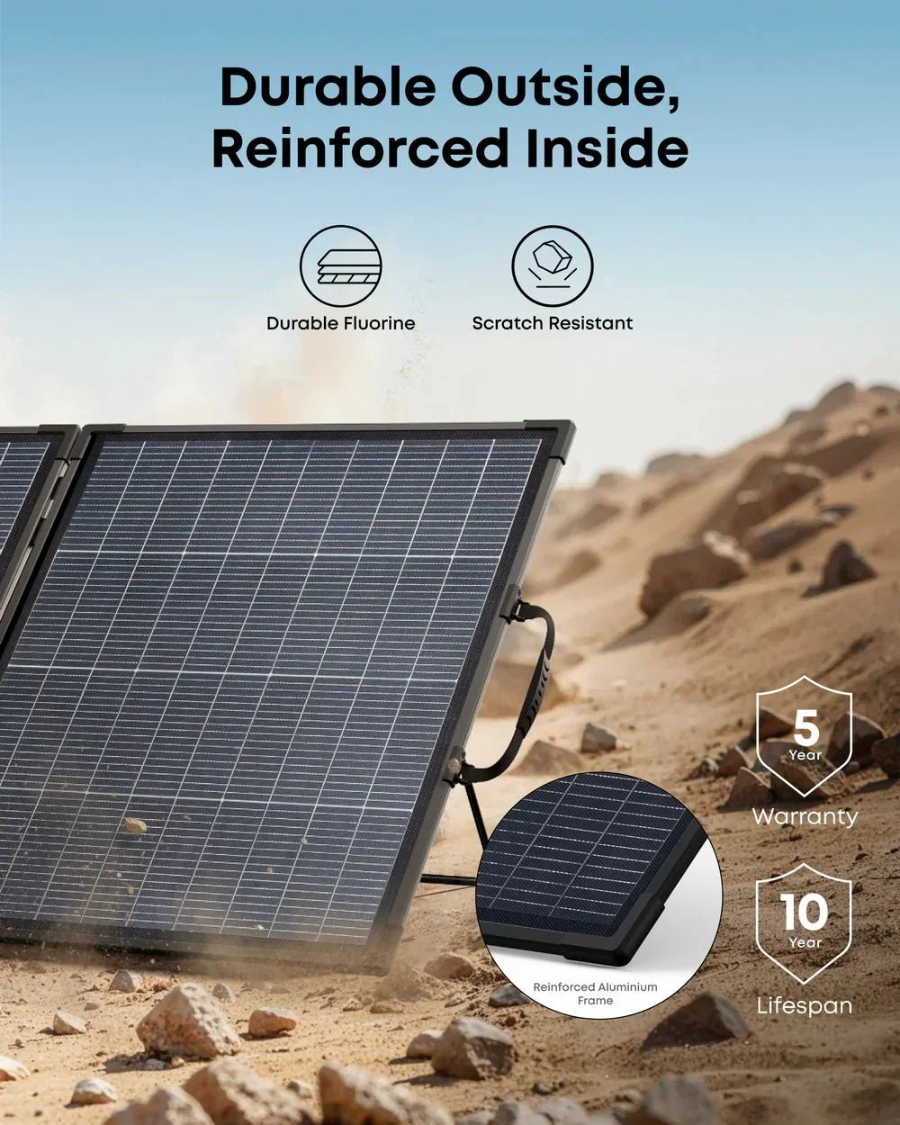 Anker SOLIX PS200 Bifacial Portable Solar Panel – 200W