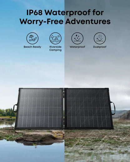 Anker SOLIX PS200 Bifacial Portable Solar Panel – 200W