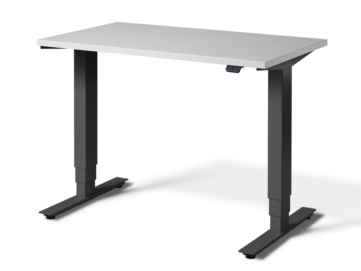 Stockholm Micro Standing Desk White Desk Frame(With Bluetooth Control)
