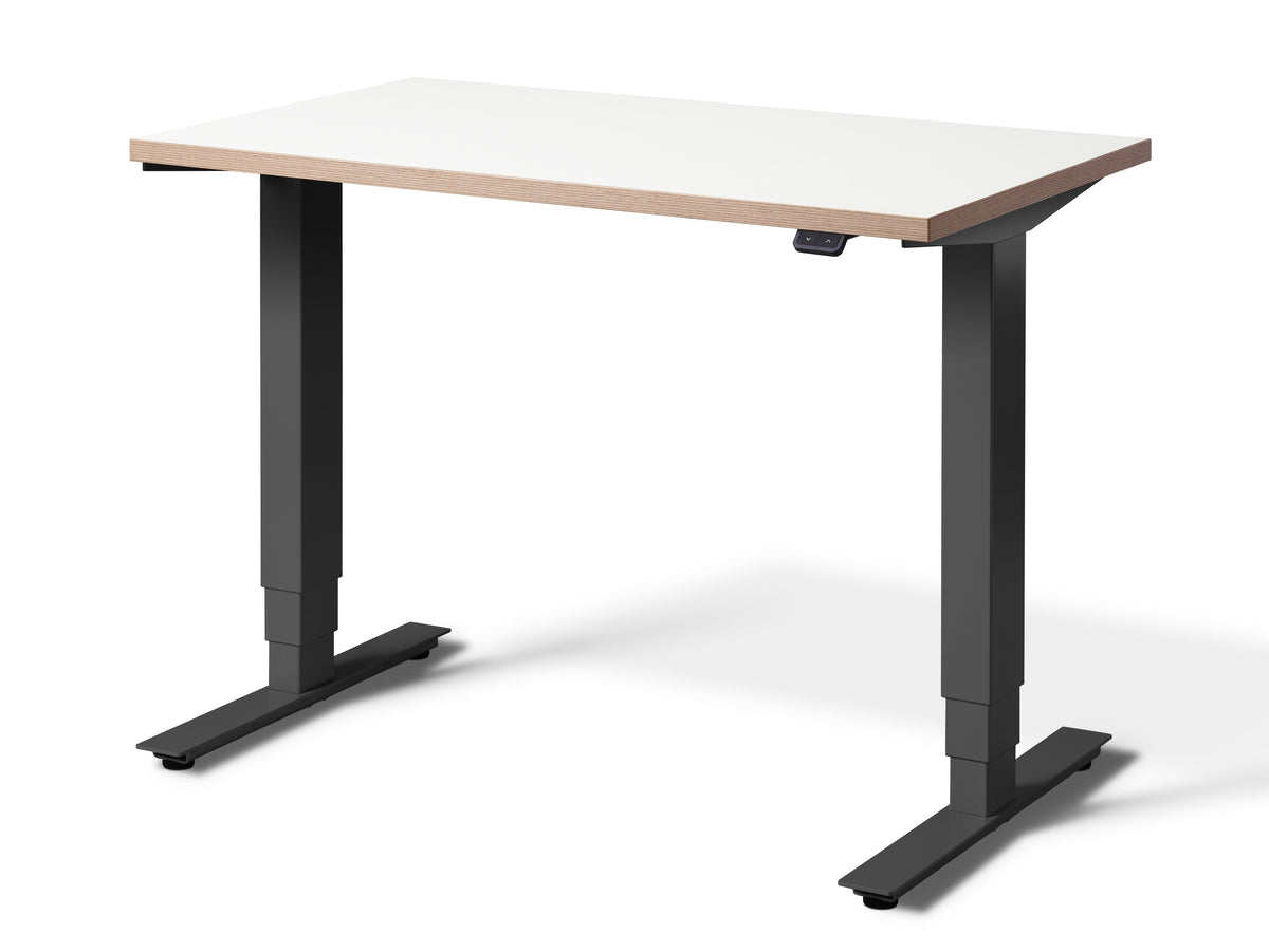 Stockholm Micro Standing Desk White Desk Frame(With Bluetooth Control)