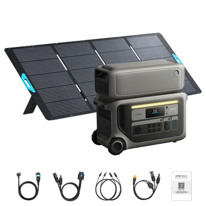 Anker SOLIX F3800 Solar Generator with Expansion Batteries