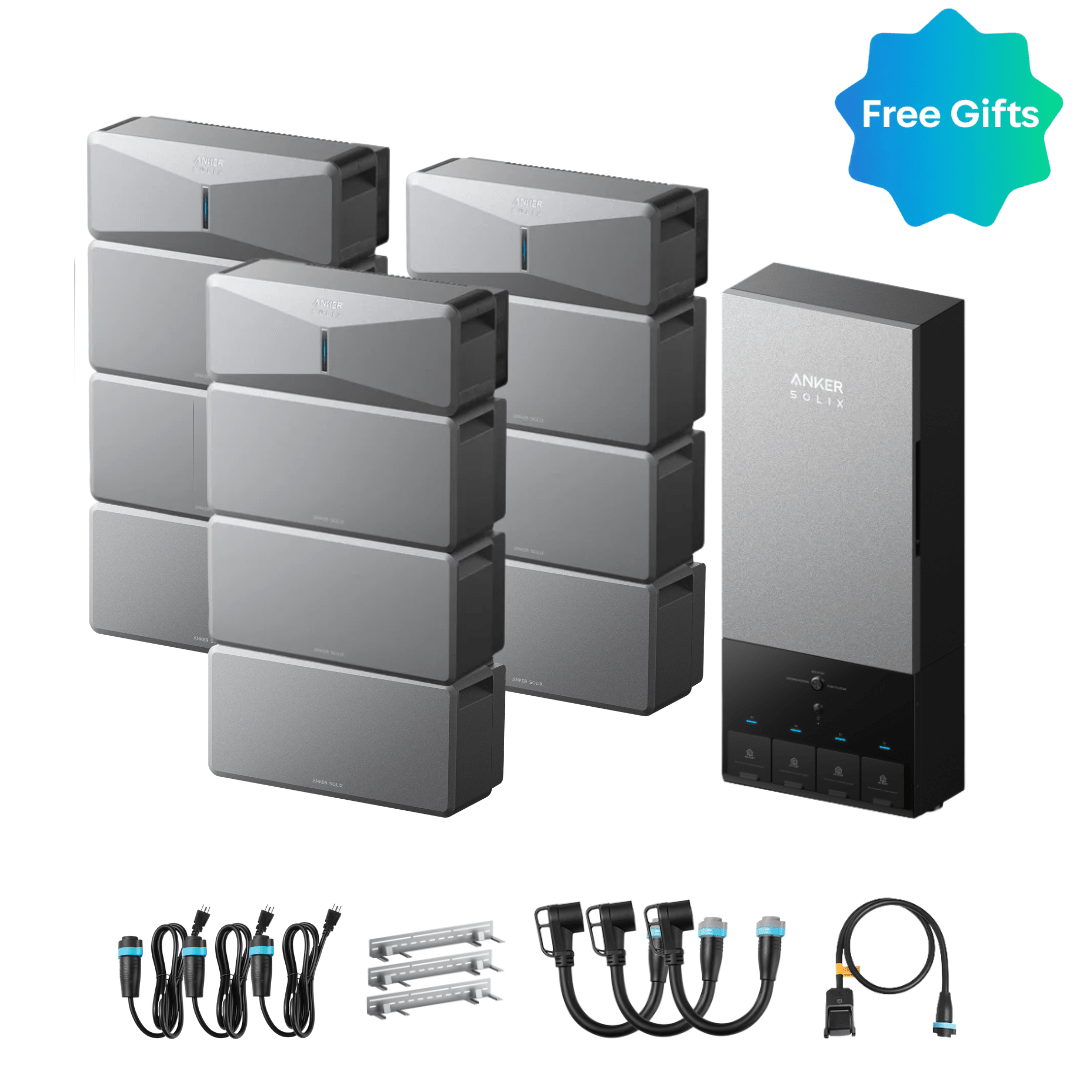 Anker SOLIX E10 Power Module + Batteries + Power Dock