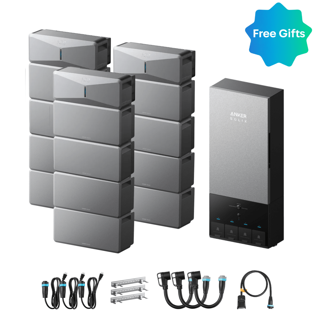 Anker SOLIX E10 Power Module + Batteries + Power Dock