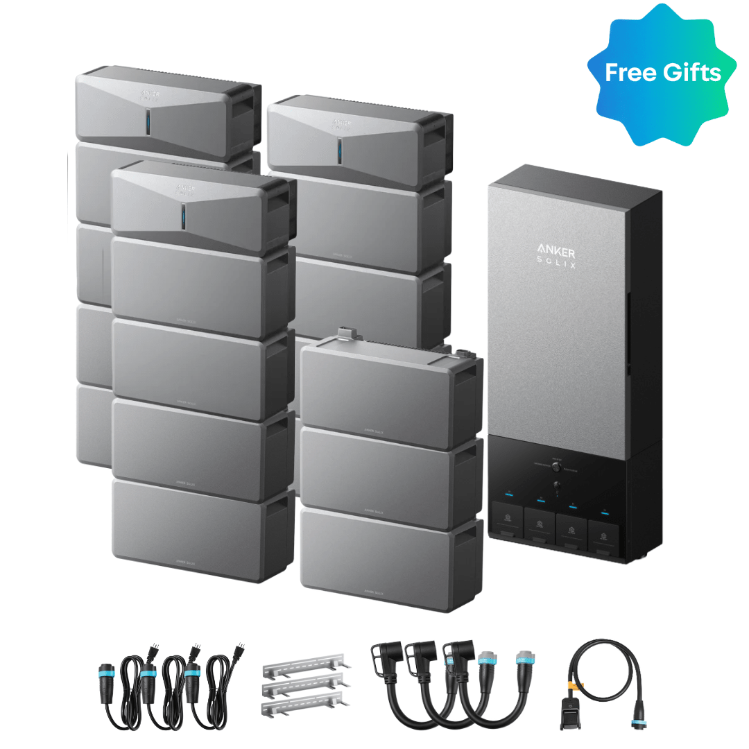 Anker SOLIX E10 Power Module + Batteries + Power Dock