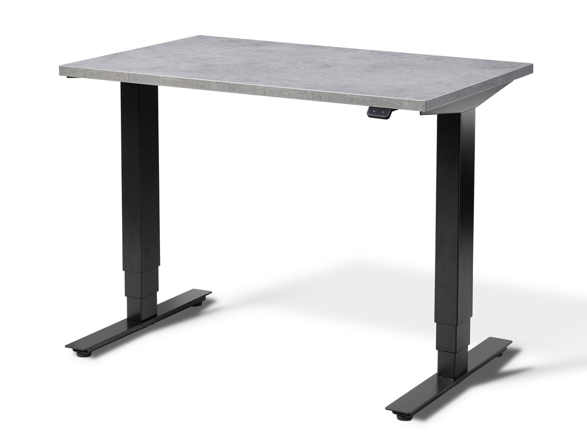 Stockholm Micro Standing Desk White Desk Frame(With Bluetooth Control)