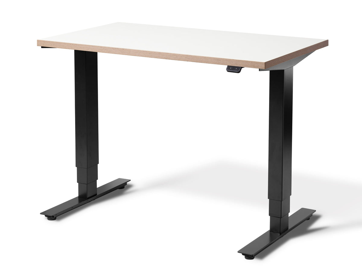Stockholm Micro Standing Desk White Desk Frame(With Bluetooth Control)