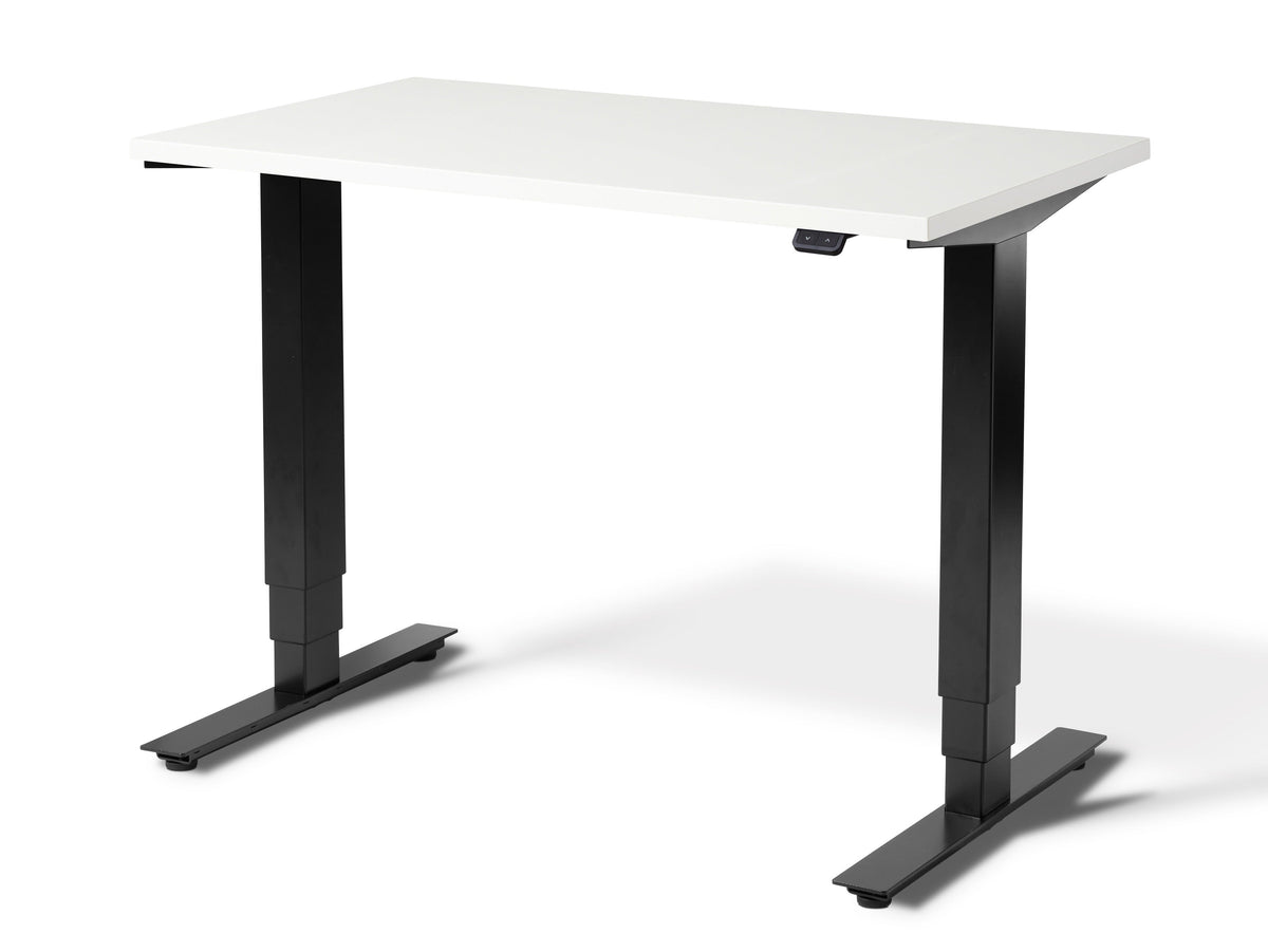 Stockholm Micro Standing Desk White Desk Frame(With Bluetooth Control)