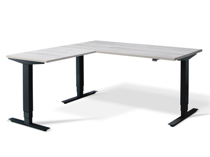 Stockholm Height Adjustable Corner Desk(With Bluetooth Control)