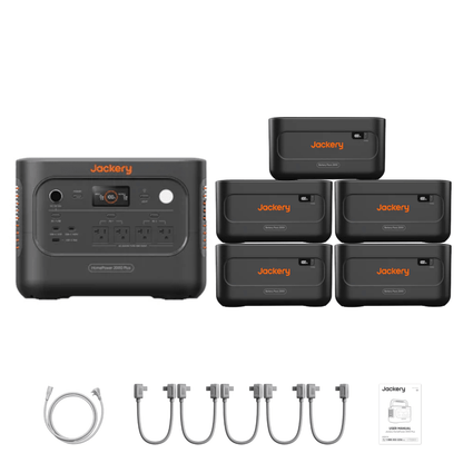 Jackery HomePower 2000 Plus v2 + Battery Pack 2000 Plus v2