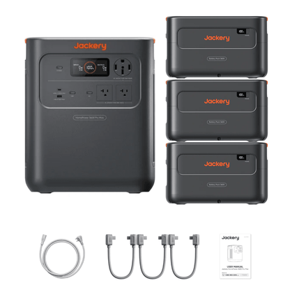 Jackery HomePower 3600 Pro Max + Extra Batteries