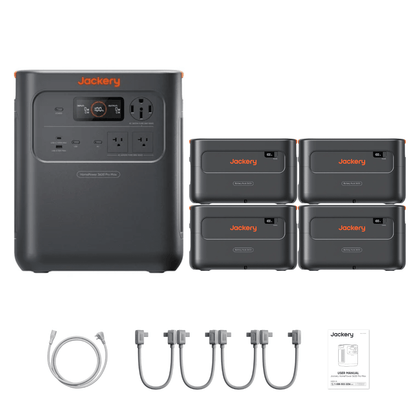Jackery HomePower 3600 Pro Max + Extra Batteries