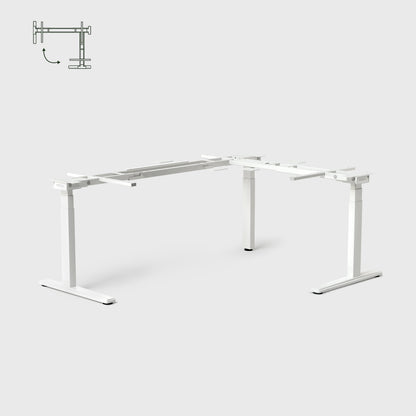 Vernal Core3 L-shaped Standing Desk