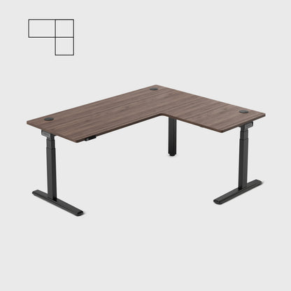 Vernal Core3 L-shaped Standing Desk