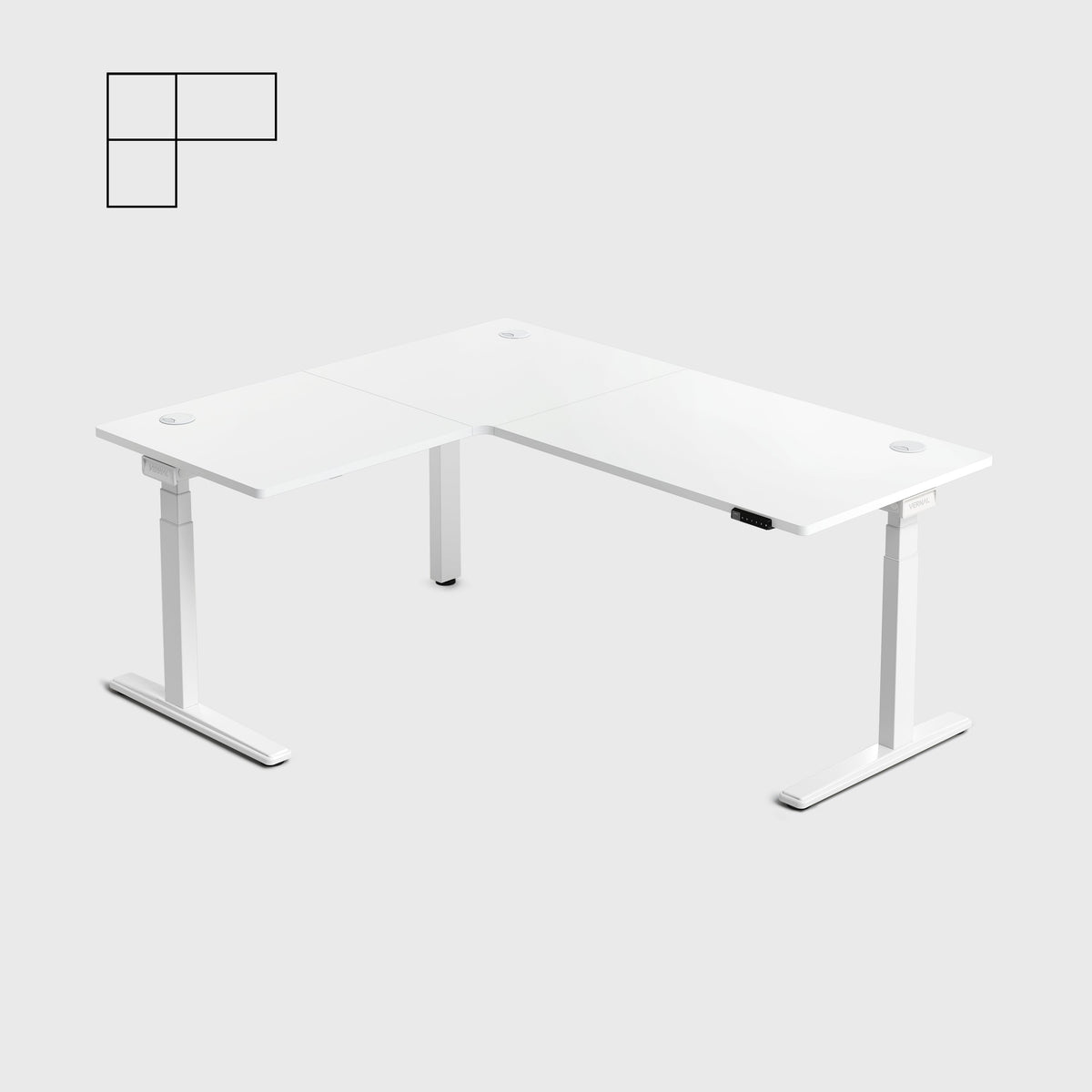 Vernal Core3 L-shaped Standing Desk