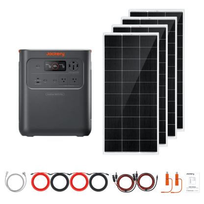 Jackery HomePower 3600 Pro Max Portable Power Station + Custom Solar Panel Bundle Option