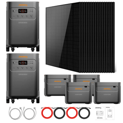 2 x Jackery Explorer 5000 Plus + Extra Batteries + 415W Solar Panels