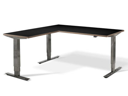 Signature Rustik Dual Motor Corner Standing Desk