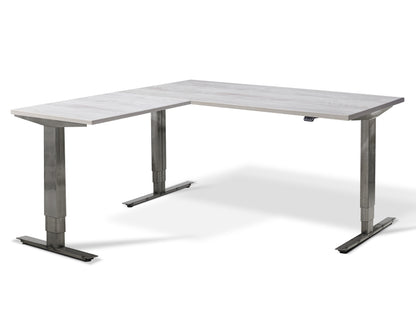 Signature Rustik Dual Motor Corner Standing Desk
