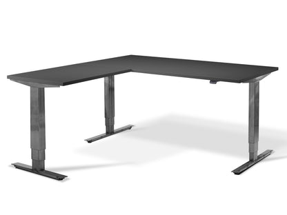 Signature Rustik Dual Motor Corner Standing Desk
