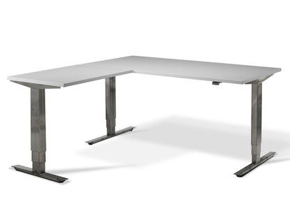 Signature Rustik Dual Motor Corner Standing Desk