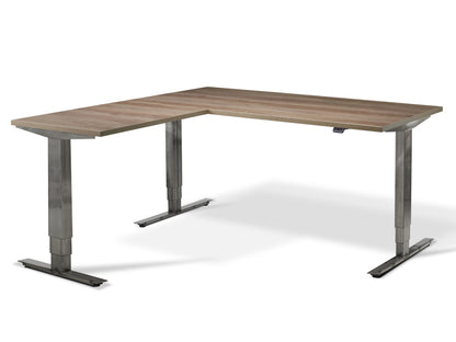 Signature Rustik Dual Motor Corner Standing Desk