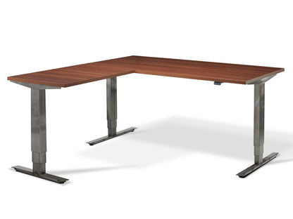 Signature Rustik Dual Motor Corner Standing Desk