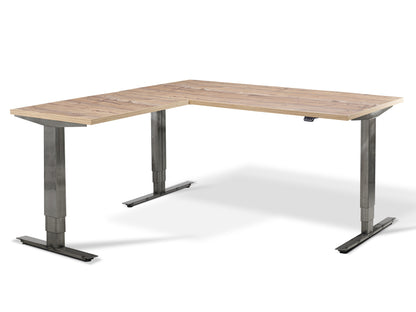 Signature Rustik Dual Motor Corner Standing Desk