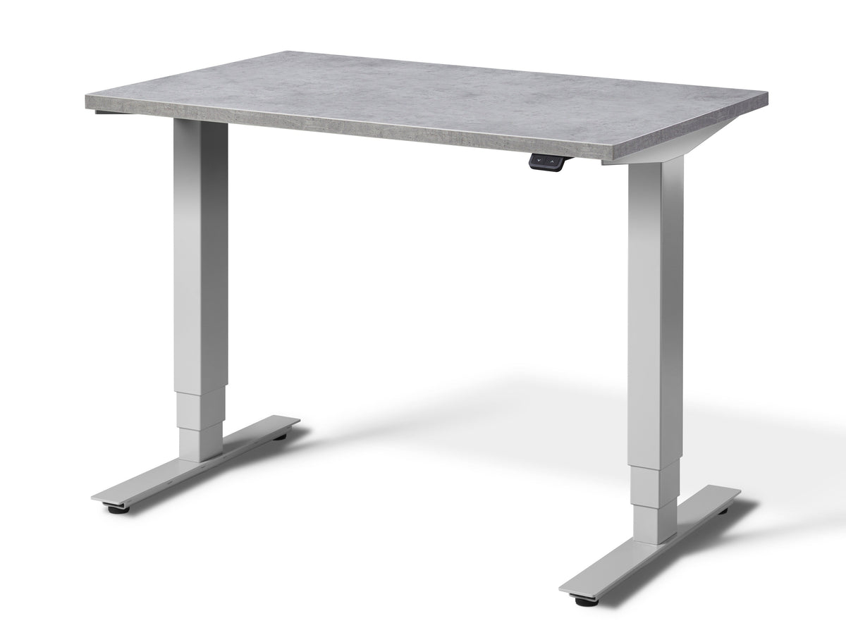 Stockholm Micro Standing Desk White Desk Frame(With Bluetooth Control)