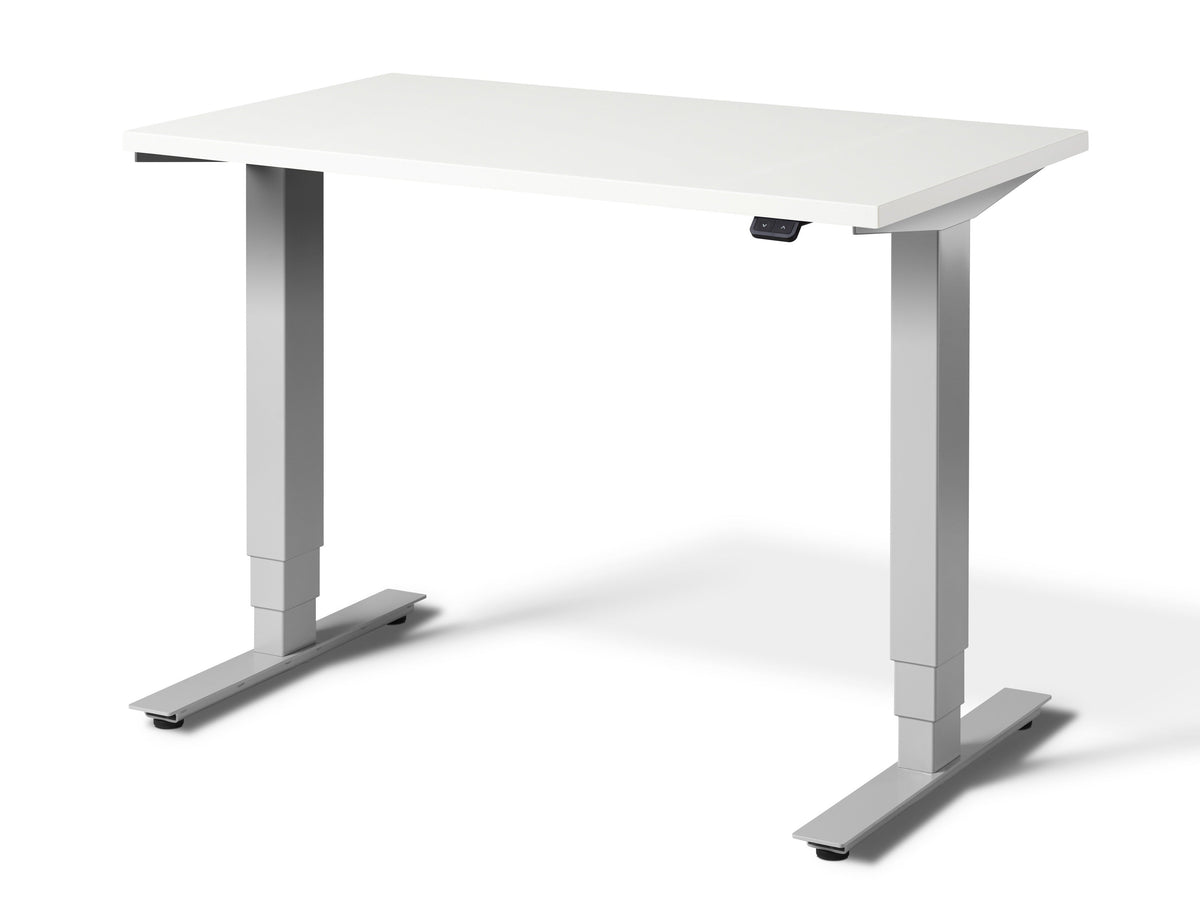 Stockholm Micro Standing Desk White Desk Frame(With Bluetooth Control)