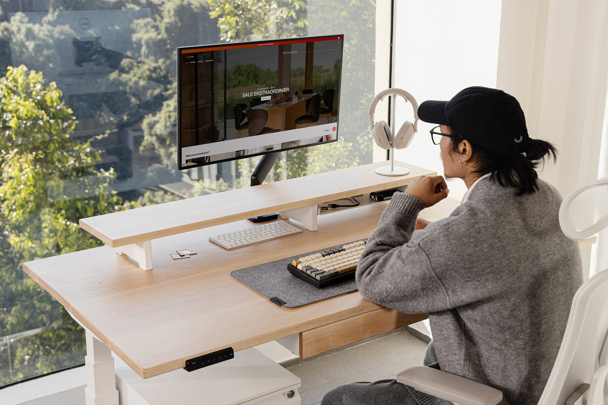 Vernal Hardwood Standing Desk 2025