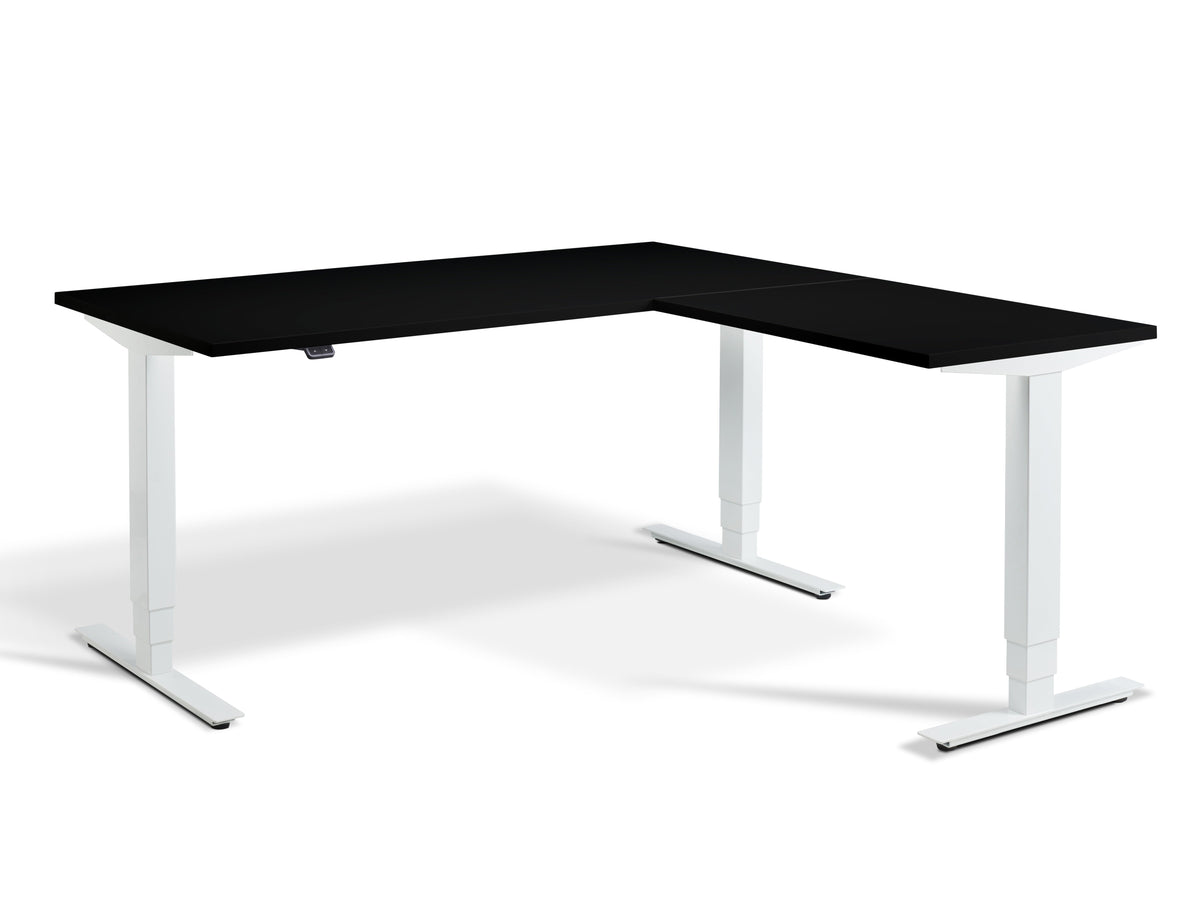 Stockholm Height Adjustable Corner Desk(With Bluetooth Control)