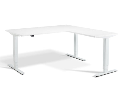 Stockholm Height Adjustable Corner Desk(With Bluetooth Control)