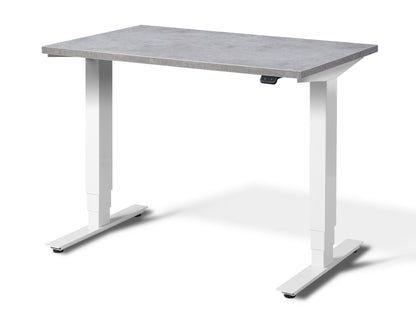 Stockholm Micro Standing Desk White Desk Frame(With Bluetooth Control)