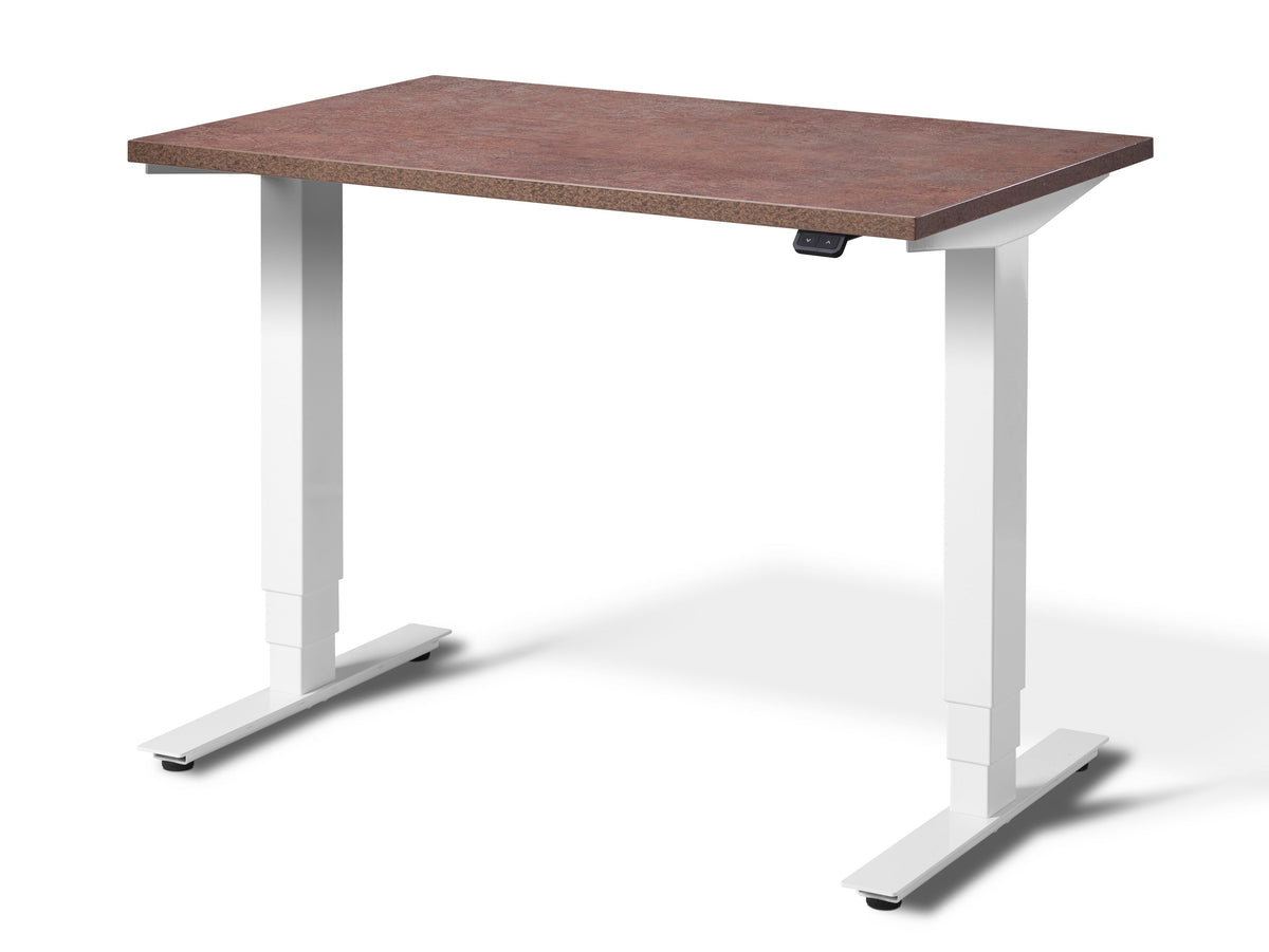 Stockholm Micro Standing Desk White Desk Frame(With Bluetooth Control)