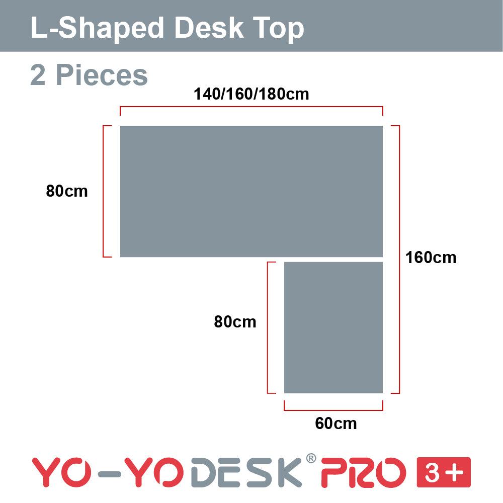 PRO 3+ Triple Motor Height Adjustable Standing Desk