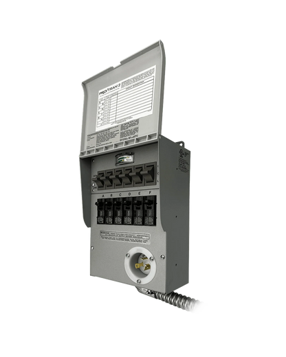 Anker SOLIX 30A Manual Transfer Switch – 6-Circuit, 120V