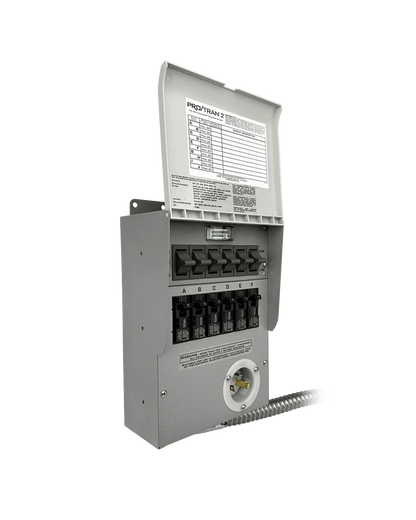 Anker SOLIX 30A Manual Transfer Switch – 6-Circuit, 120V