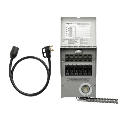 Anker SOLIX 30A Manual Transfer Switch – 6-Circuit, 120V