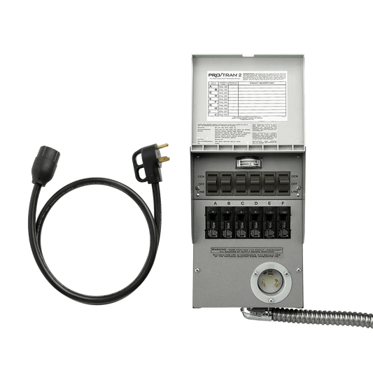 Anker SOLIX 30A Manual Transfer Switch – 6-Circuit, 120V