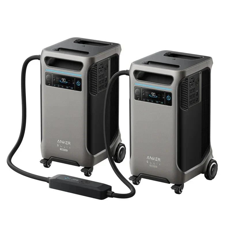 Anker SOLIX 2×F3800 Plus Power Station + Double Power Hub